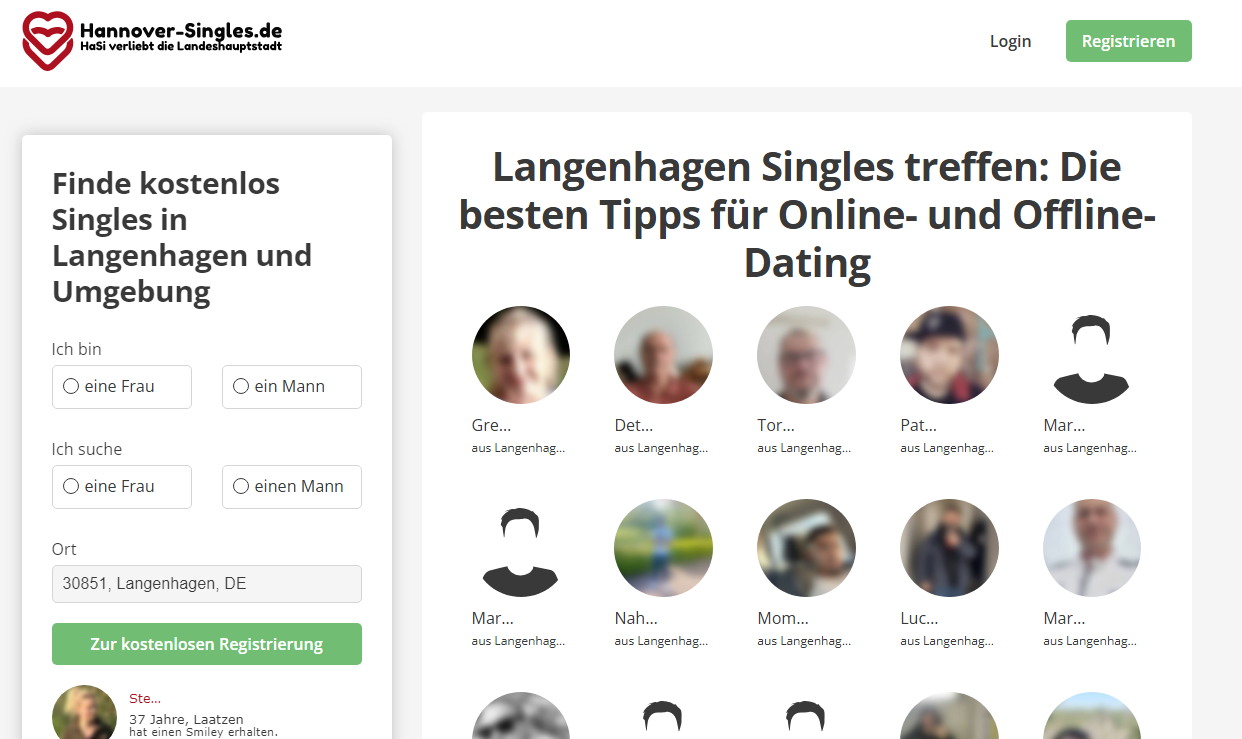 Für wen eignet sich Hannover-Singles.de